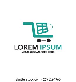 icono del logotipo de tienda de coches con diseño vectorial