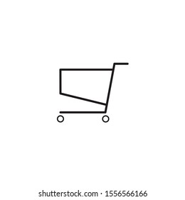 Cart, shop web icon EPS Vector