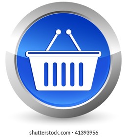Cart, shopping - button