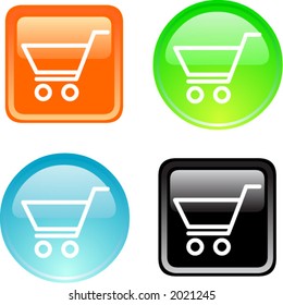 Cart shopping buttons