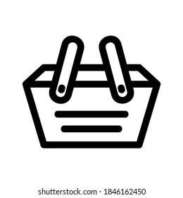 Cart Shopping icon or logo isolated sign symbol vector illustration - high quality black style vector icons
