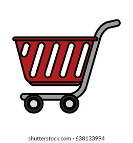 cart shopping isolated icon