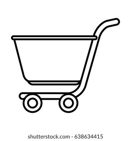 cart shopping isolated icon