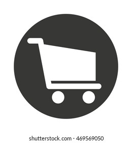 cart shopping isolated icon vector illustration design