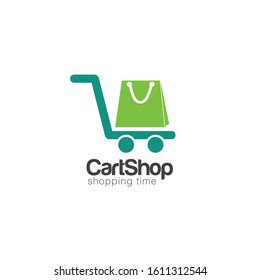 Cart Shopping Logo and Icon Vector Template