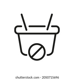 Cart, Shopping, Sales Related Vector Line Icon 