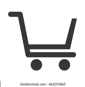cart shopping store icon vector illustration design