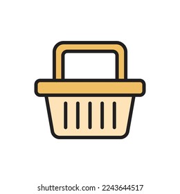 Cart Simple Icon Vector Illustration