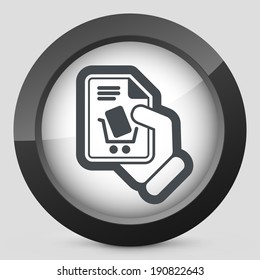 Cart store icon