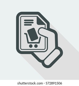 Cart store icon