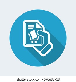 Cart store icon