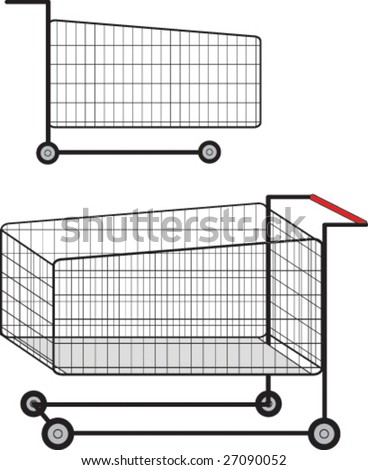 cart of supermarket