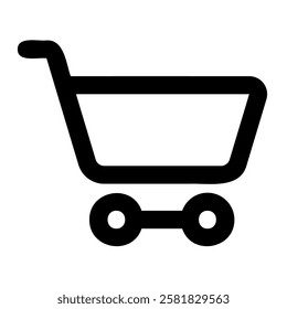 Cart Trolley Icon for Business Finance