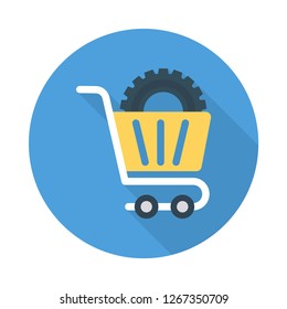 cart  trolley  setting 