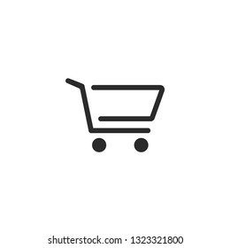cart trolley vector icon