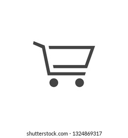 cart trolley vector icon
