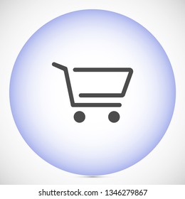 cart trolley vector icon