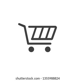 cart trolley vector icon