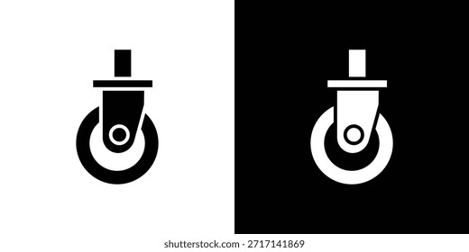 Cart trolley wheel icon vector design element vector eps 10