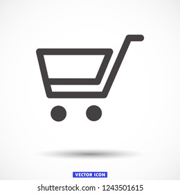 cart vector icon 10 eps
