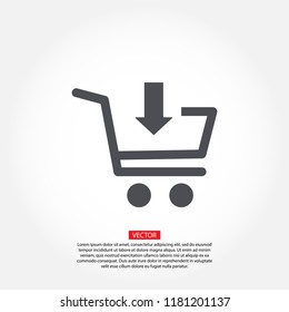 cart Vector icon