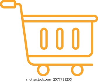 Cart vector icon. Can be used for printing, mobile and web applications.