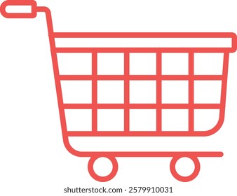 Cart vector icon. Can be used for printing, mobile and web applications.