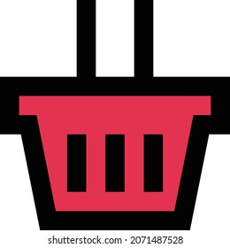 cart Vector illustration on a transparent background. Premium quality symbols. Stroke vector icon for concept and graphic design.