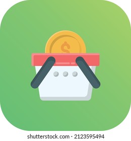 cart Vector illustration on a transparent background.Premium quality symmbols.Vector line flat icon for concept and graphic design.
