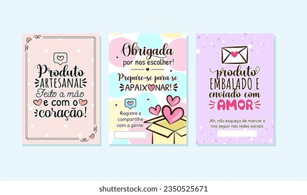 Cartao de Agradecimento para Cliente