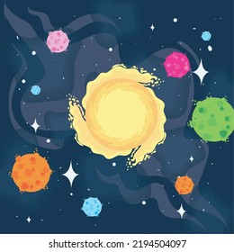 cartel of cosmos with planets