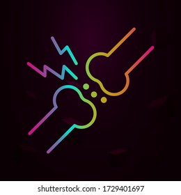 cartilage, disease, medical nolan icon Simple thin line, outline vector of Disease icons for ui and ux, website or mobile application