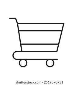 Icono de Cartline. Ilustración vectorial. EPS10