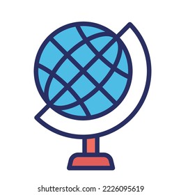 Icono de vector de cartografía que puede modificar o editar fácilmente


