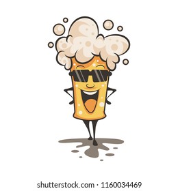 carton beer character