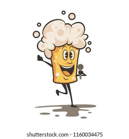 carton beer character
