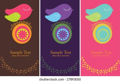 Carton Bird Card