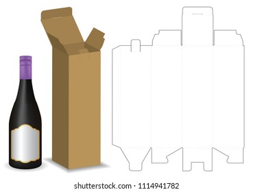 Download Wine Box Template Images Stock Photos Vectors Shutterstock
