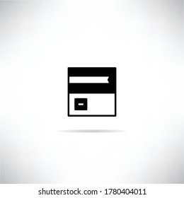 carton box icon vector illustration