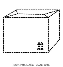 carton box isolated icon