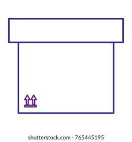 carton box isolated icon