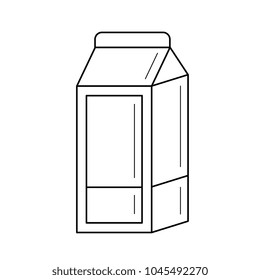 2,327 Milk carton outline Stock Illustrations, Images & Vectors ...