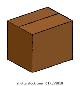 carton box packing icon