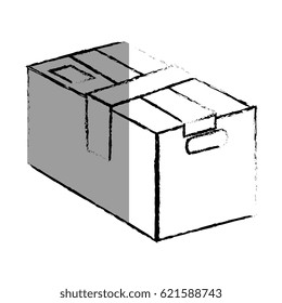 carton box packing icon