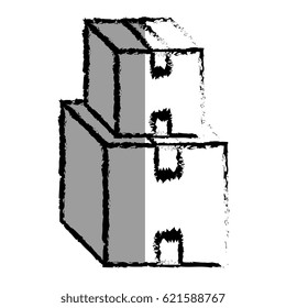 carton box packing icon