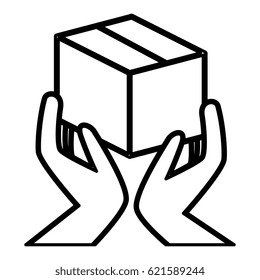 carton box packing icon