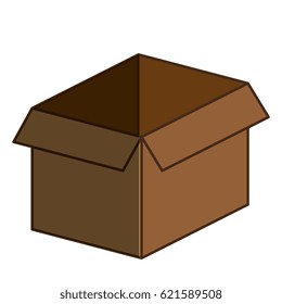 carton box packing icon