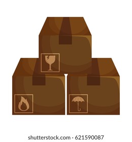 carton box packing icon