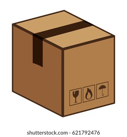 carton box packing icon