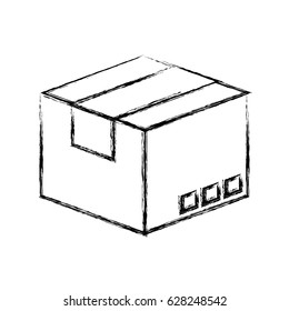 carton box packing icon